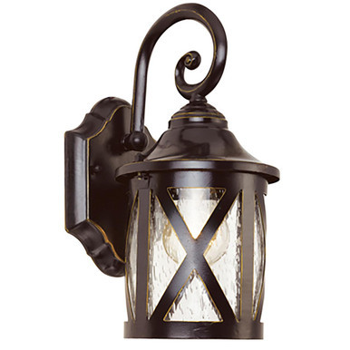 Trans Globe 5129 ROB Chandler 1-Light Armed Coach-style Outdoor Wall Lantern Light