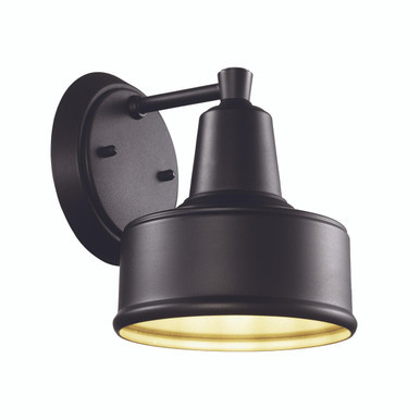 Trans Globe 51320 BK Channing Collection Modern Farmhouse Barn-style Outdoor Wall Light