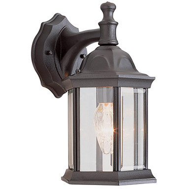 Trans Globe 4349 BK Cumberland 12.5" Wall Lantern