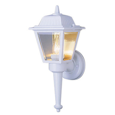 Trans Globe 4005 WH Estate 14-In. 1-Light Classic Carriage-Style Outdoor Wall Lantern