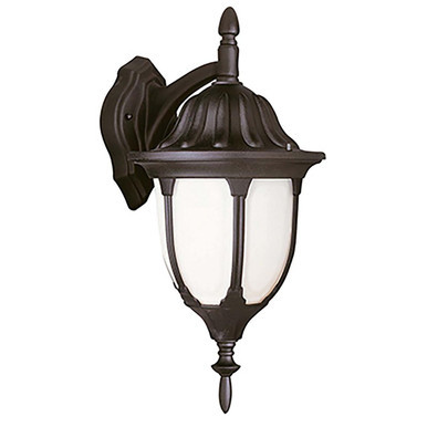 Trans Globe 4048 BK Hamilton 13" Wall Lantern