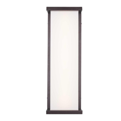 Trans Globe LED-51491 BZ LED Fairbank Outdoor Wall Light