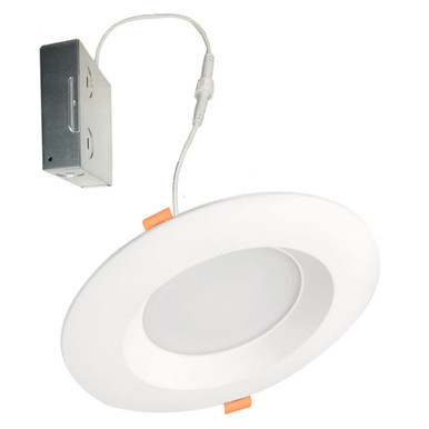 Bulbrite 773301 - 4" LED Recessed Downlight - CCT Selectable - Metal J-Box