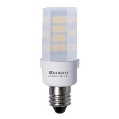 Bulbrite 770596 - LED E12 Mini Bulb - 2700K - Dimmable