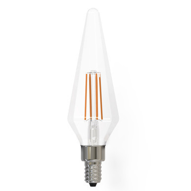 Bulbrite 776596 - LED Prism Filament Bulb - 3000K - Fully Dimmable