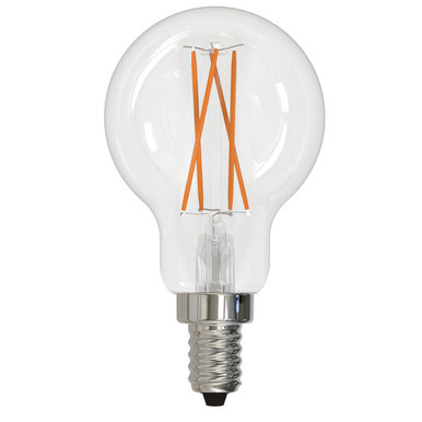 Bulbrite 776826 - LED A15 Filament Bulb - 3000K - Fully Dimmable