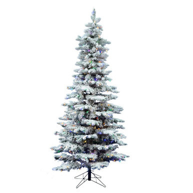 Vickerman A895077LED 7.5' x 43" Flk Slim Utica LED 550MU