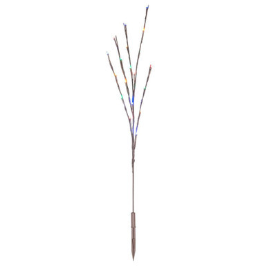 Vickerman X15B600 36" Multi-Color Twig Lighted Branch 3 Pack