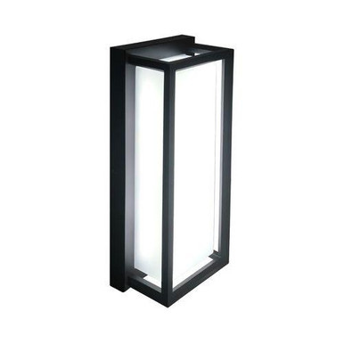 Euri Lighting Euri LIS-WL1000-12 - Black Outdoor Wall Light - Smart RGBW Color