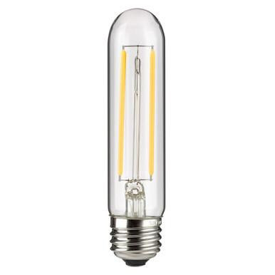 Sunlite 80628-SU Sunlite - Clear LED T10 Bulb - 2W - 5000K - E26 Medium Base 