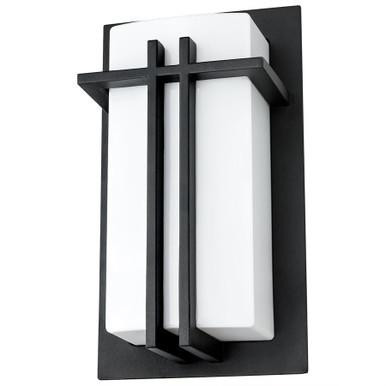 Sunlite 46092-SU Sunlite - Indoor/Outdoor Black Rectangle Wall Sconce - E26 Base 