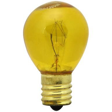 Sunlite 01603-SU Sunlite - Yellow Incandescent S11 Indicator Bulb - 10W 