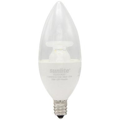 Sunlite 80754-SU Sunlite - LED B11 Candelabra Bulb - 5W - 2700K - E12 Candelabra Base 