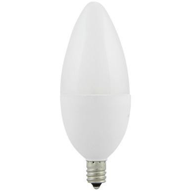Sunlite 80406-SU Sunlite - Frost LED B13 Candelabra Bulb - 7W - 2700K - Candelabra Base 