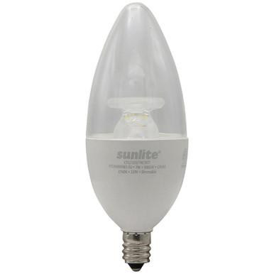 Sunlite 80982-SU Sunlite - LED B13 Candelabra Bulb - 7W - 2700K - E12 Candelabra Base 