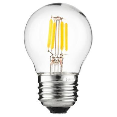 Sunlite 40963-SU Sunlite - Clear LED G16 Filament Globe Bulb - 4W - 2700K 
