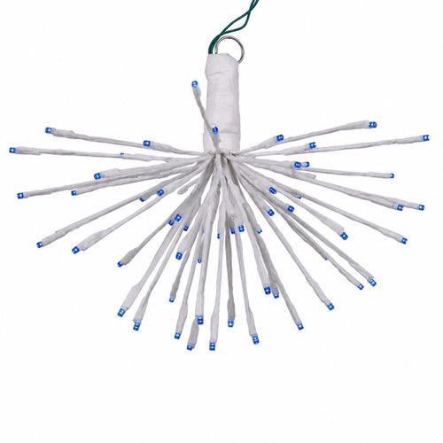 Vickerman X21W095 Vickerman - 6 ft Outdoor White LED Starburst Christmas Lights - 80 Lights 