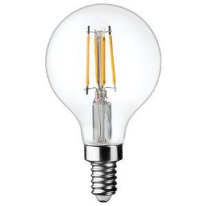 TCP Lighting FG16D4027ECCQ TCP - LED G16 Filament Bulb - 4.5W - 2700K - E12 Candelabra Base 