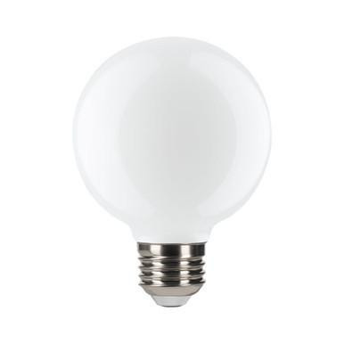 Halco 82673 Halco - Frosted LED Filament G25 Globe Bulb - 5W - 3000K - 90 CRI 