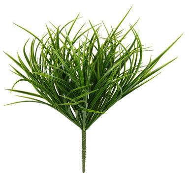 Vickerman FF180501 16" Green Grass Bush UV Coated 3/pk