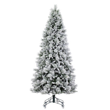 Vickerman G225565 6.5' x 42" Flocked Jackson Pine 1198T