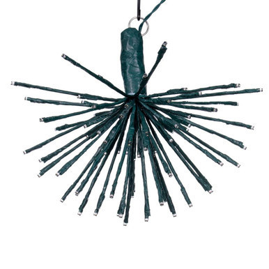 Vickerman X21G089T 80Lt x 16" Green Starburst PWTwinkle LED
