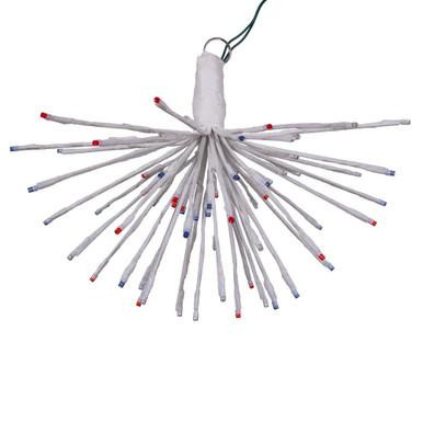 Vickerman X21W095T Vickerman - 16 Inch 80-Light Outdoor Blue LED Starburst Christmas Light 