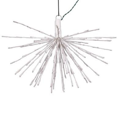 Vickerman X21W169T Vickerman - 24 Inch 160-Light Outdoor Pure White LED Starburst Christmas Light 