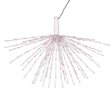 Vickerman X21W250 Vickerman - 32 Inch 240-Light Outdoor Pink LED Starburst Christmas Light 