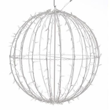 Vickerman X30LED31T Vickerman - 30 Inch 324-Light Outdoor Twinkle Red White Blue LED Light Sphere 