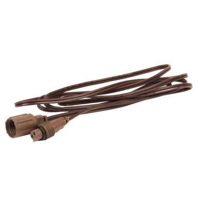 Vickerman X6B6611 Vickerman - 6 ft Brown Coaxial Extension Cord - Electrical Accessory 