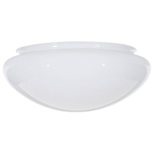  Satco 50-330 - Replacement 8" Mushroom Glass - 7-7/8 inch Fitter 