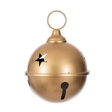 Vickerman RAA230608 Vickerman - 6 in Gold Iron Novelty Christmas Ornament 