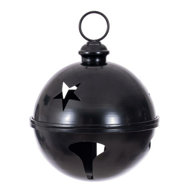 RAA231017 Vickerman - 10 in Black Iron Novelty Christmas Ornament