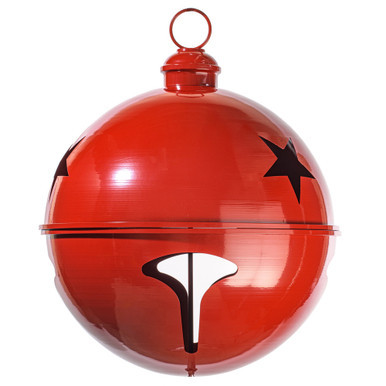 RAA232403 Vickerman - 24 in Red Iron Novelty Christmas Ornament