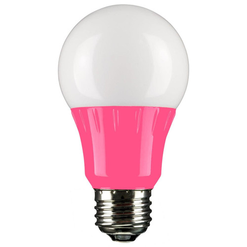 Sunlite 80168-SU A19/3W/P/LED 3 Watt Pink