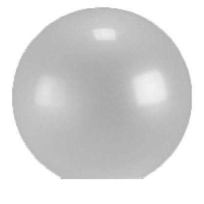 LBS Lighting 8" VC Frosted Outdoor Acrylic Light Round Globe 3.5" Opening Neckless