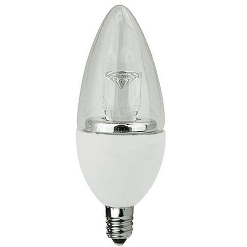  TCP LED4E12B1124K 4W LED B11 Clear Blunt Tip 2400K 