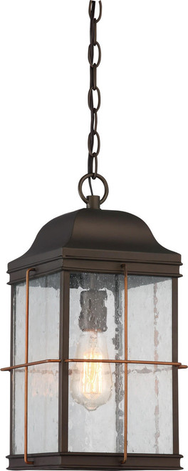 Nuvo Lighting Nuvo 60-5836 Bronze with Copper Hanging Lantern Fixture 