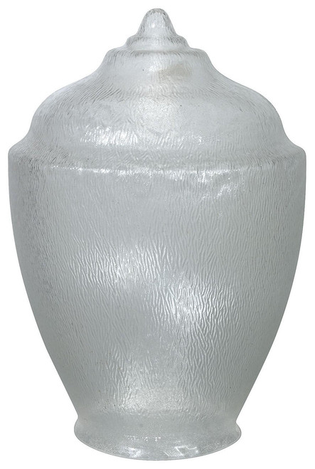 Formed Plastics FP197-8PCC 20" Street Lamp Acorn Globe 8" Neck Lip