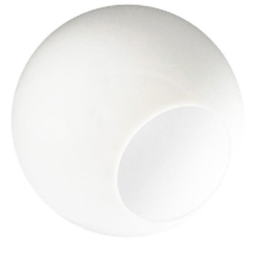 LBS Lighting Replacement White 14 Inch Outdoor Acrylic Light Globe Neckless