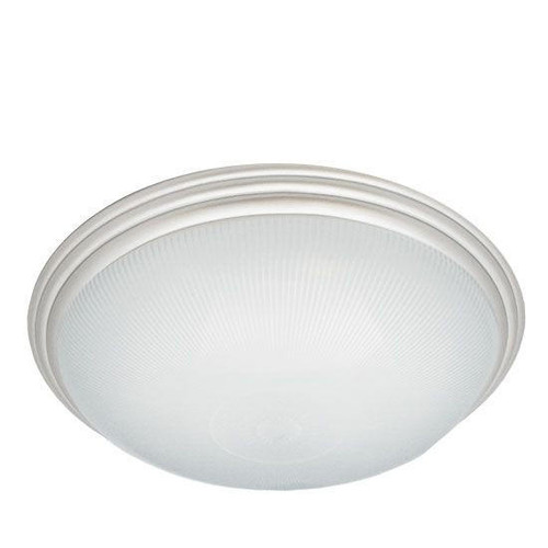 Incon Lighting 20" Translucent Frosted Acrylic Lens Decorative Ultra Chrome Ring Large Indoor Ceiling Light 34W LED 3000K 