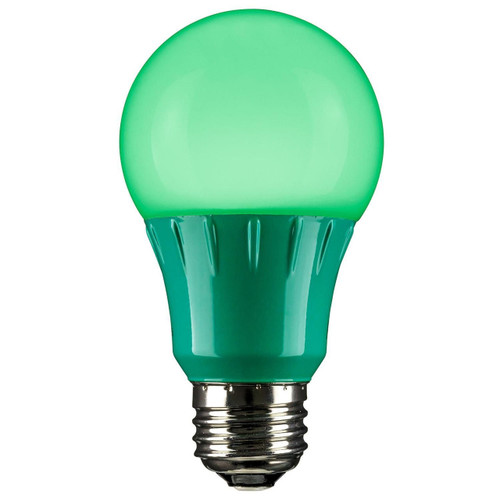 Sunlite 80146-SU A19/3W/G/LED 3 Watt Green