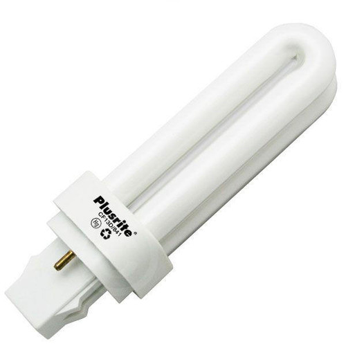  Plusrite CF13D/841 13W CFL Double Tube GX23-2 Light Bulb | 4100K 