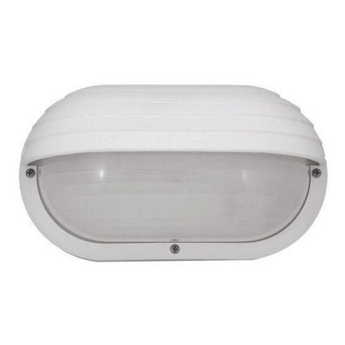 Incon Lighting 13W LED White Impact Resistant Eyelid Security Light Fixture 3000K 