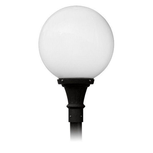 Incon Lighting Incon 87715-45LED-40K 45W LED Decorative Pole Mount Light with 18" White Globe 