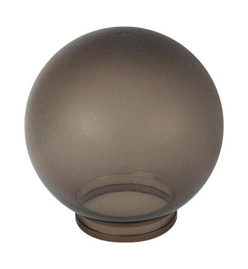 LBS Lighting Replacement Bronze 6 Inch Outdoor Acrylic Light Globe | Lip