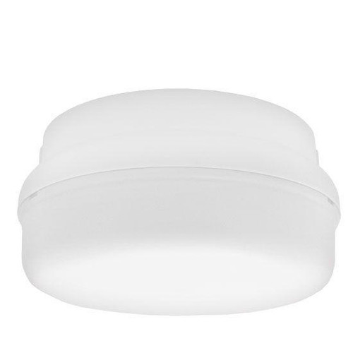 Incon Lighting 14W LED Round White Housing Dual Mount White Polycarbonate Light 4000K 