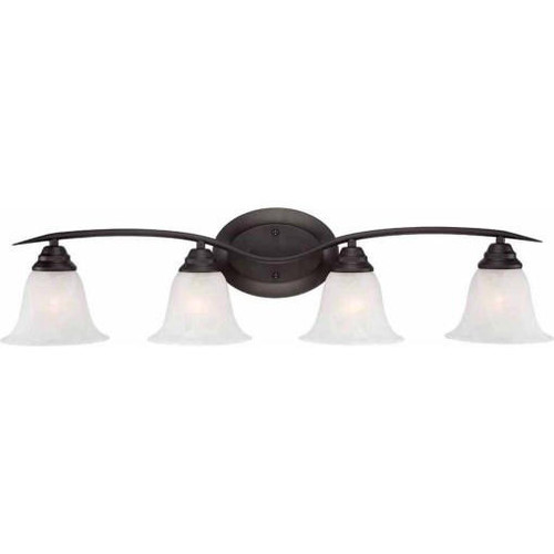 Volume Lighting Volume V5234-79 Trinidad 4-light Antique Bronze Bathroom Vanity 