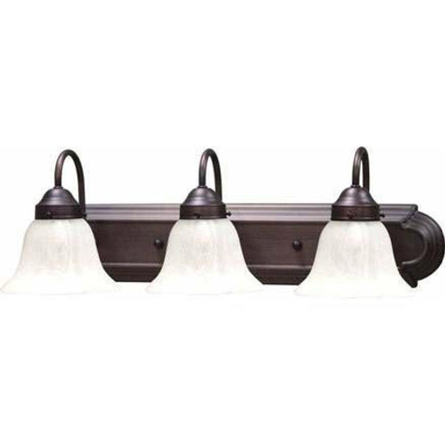 Volume Lighting Volume V1343-79 Minster 3-light Antique Bronze Bathroom Vanity 